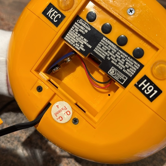 Garfield Electronic LED AlarmClock 1991 - Picture 10 of 10